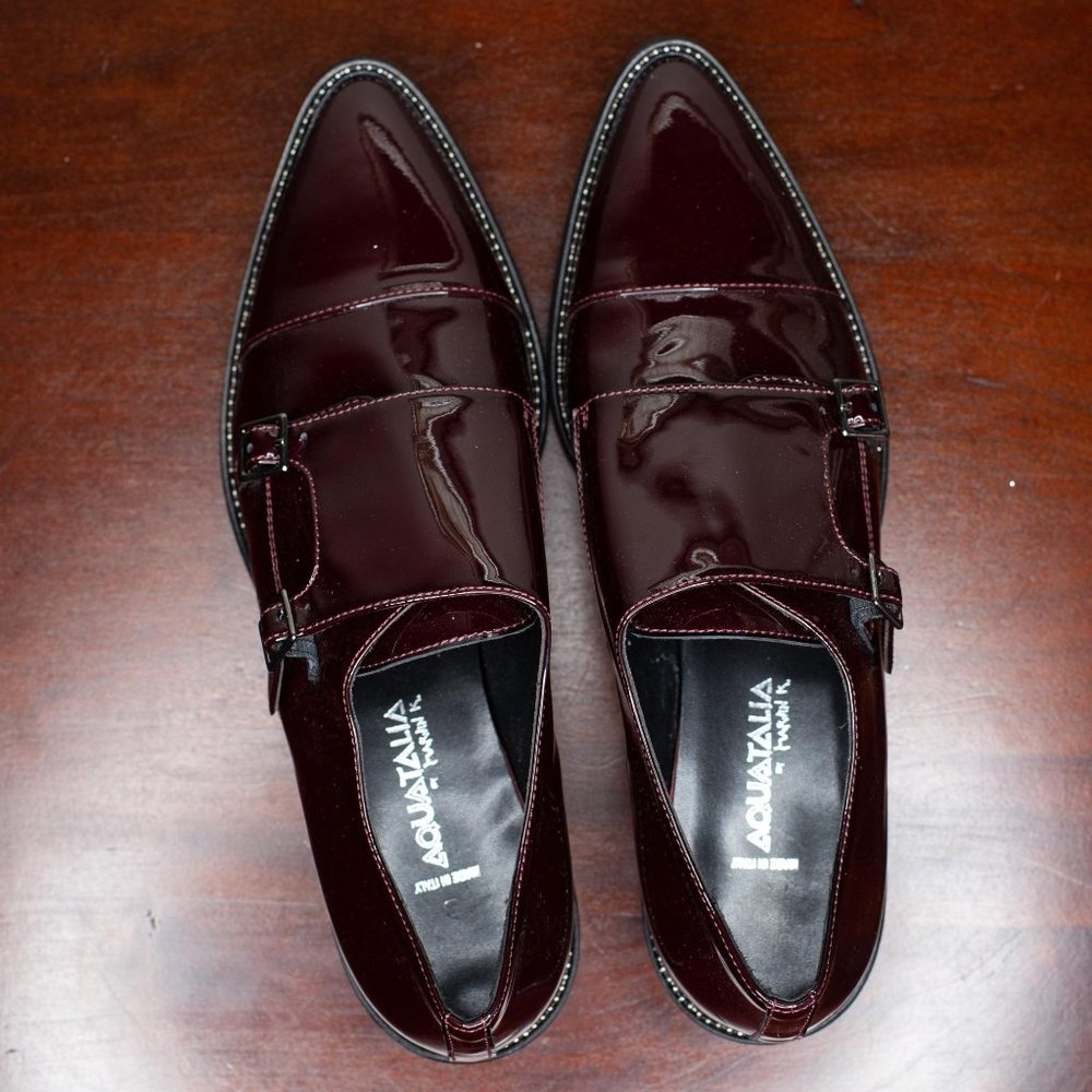Aquatalia Harlow Patent Leather Loafers - Picture 3 of 9